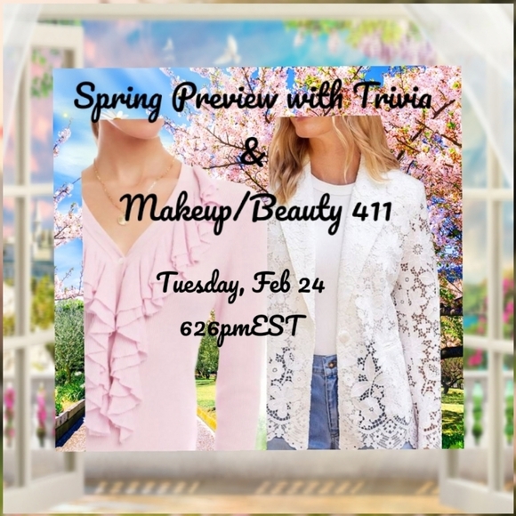 @bethybd LIVE Tuesday, Feb 24, 2026, 626pmEST Spring Preview&Makeup/Beauty 411 - Picture 2 of 16
